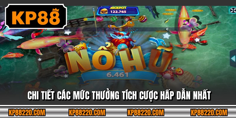 Chi tiết các mức thưởng tích cược hấp dẫn nhất