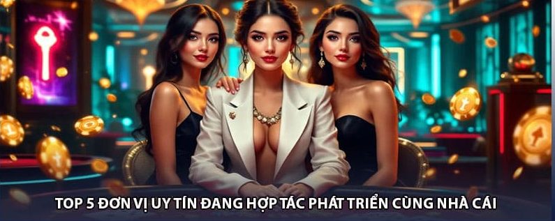 Top 5 đơn vị uy tín đang hợp tác phát triển cùng nhà cái